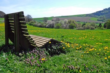 Eifellandschaft im Fr&uuml;hling