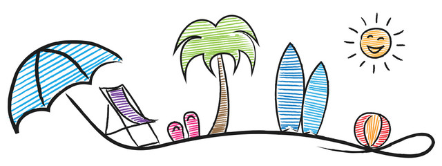 Sommerurlaub Logo