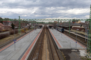 Fototapeta premium Siofok train station