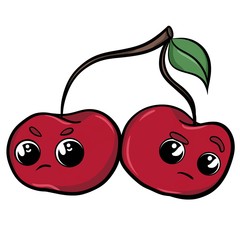 illustration of cherries