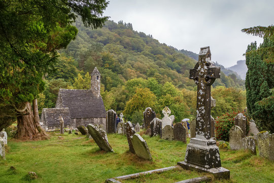 Celtic Cross, Glendalough, Ireland