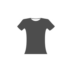 Clothes, t shirt icon. Vector illustration, flat design.