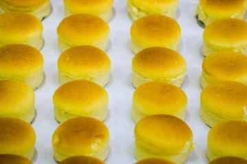 Vanilla Cup Cake arranged display in market