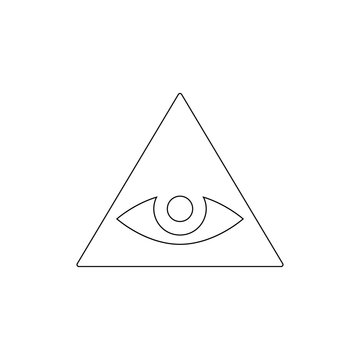 religion symbol, Caodaism outline icon. Element of religion symbol illustration. Signs and symbols icon can be used for web, logo, mobile app, UI, UX