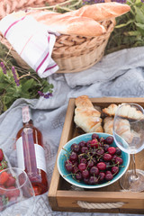 Picnic in the meadow