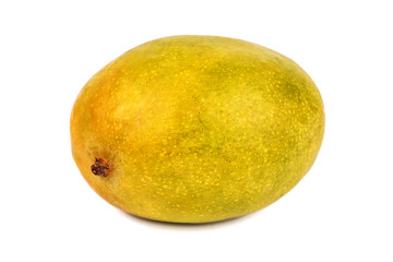 ripe sweet mango on white