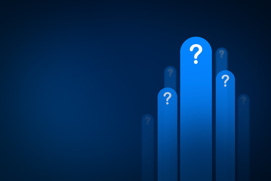 Question mark background