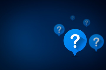 Question mark concept