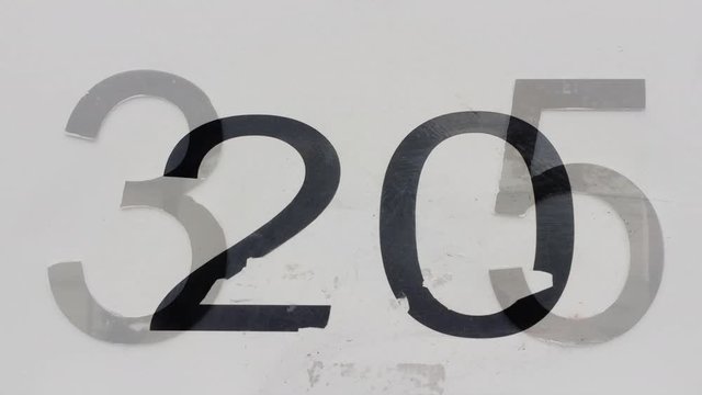 numbers code information urban technology