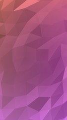 Abstract triangle geometrical pink background. Geometric origami style with gradient. 3D illustration