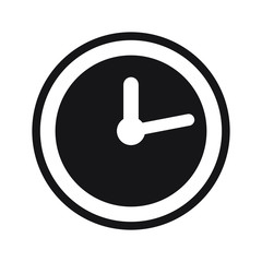 Clock icon, time icon vector