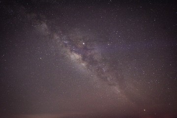 campamento y via lactea 