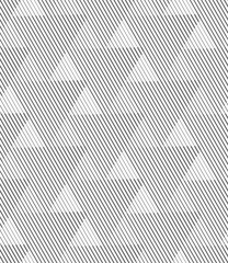 Vector seamless texture. Modern geometric background with triangles.