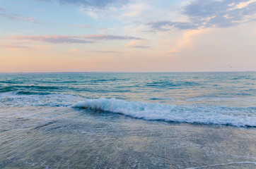 Odesa seascape in the summer season