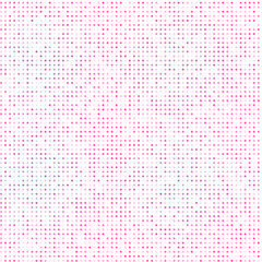 Pink points  on white background   