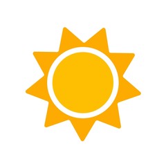 vector Sun icon