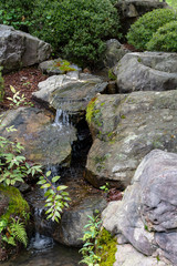 Spring rains from the Ozark mountains bring waterfalls to Arkansas, USA
