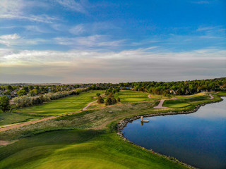 Colorado Springs Golf Course and Lake