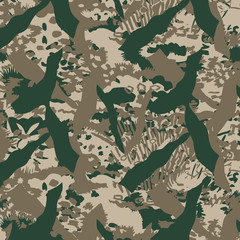 Animal print, leopard texture background