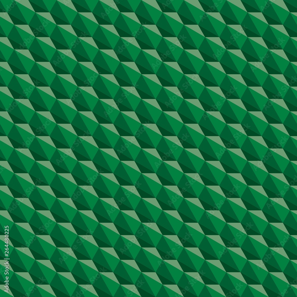 Aufkleber abstract hexagonal seamless pattern. coloful vector background easy to edit and customize. eps 10