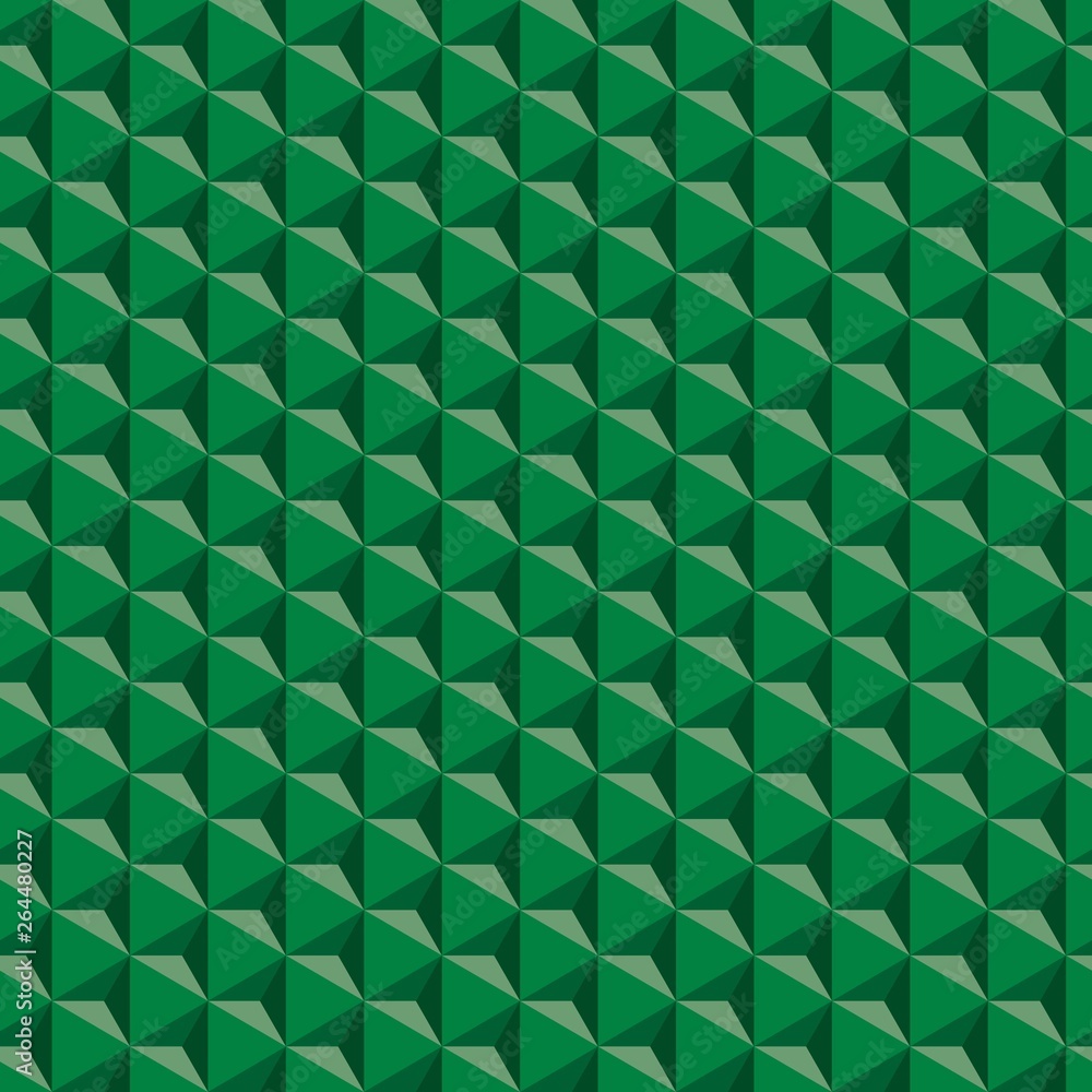Aufkleber abstract hexagonal seamless pattern. coloful vector background easy to edit and customize. eps 10