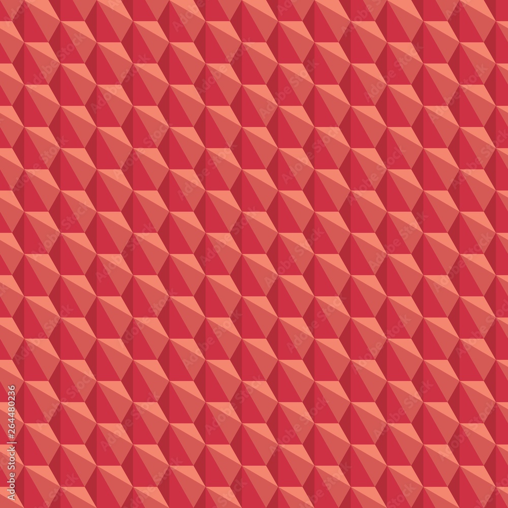 Aufkleber abstract hexagonal seamless pattern. coloful vector background easy to edit and customize. eps 10