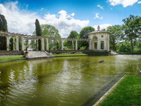 Arnaga Villa outdoors Gazebo, Cambo-les-bains,France