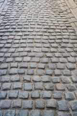 cobble stone street