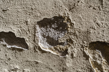 old wall with plaster