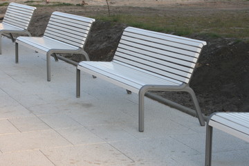 Fototapeta premium Sitzbank