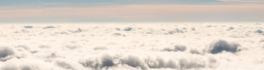 Naklejka premium Sea of clouds