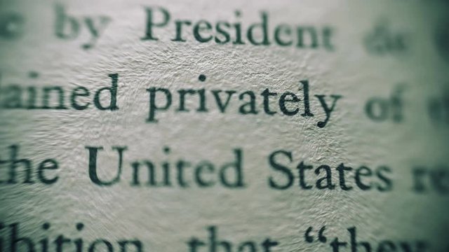 Classified document intelligence report focus on president and US text