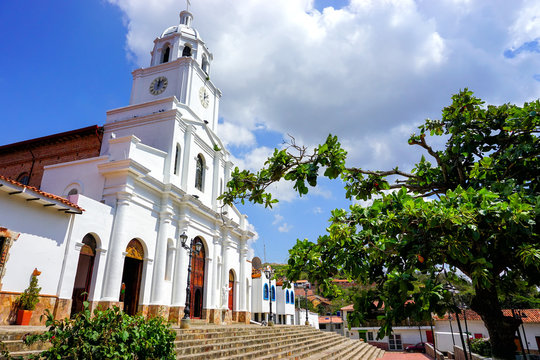 Church of the Mesa de los Santos, Colombia