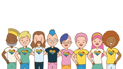 Fototapeta premium people lgbt pride