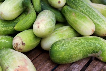 cucumber at street food