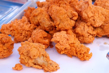 Fried chicken at street food