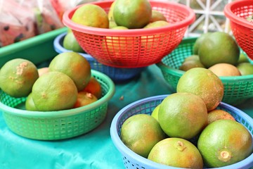 lemons at street food