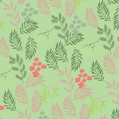 Fashionable pattern in small flowers. Floral background for textiles.