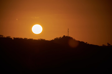 atardecer