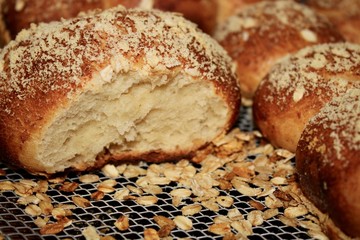 Hecho en casa: Pan de avena y queso parmesano 