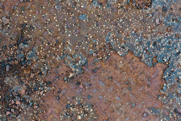 Rusty metal  Rusty and battered metal background