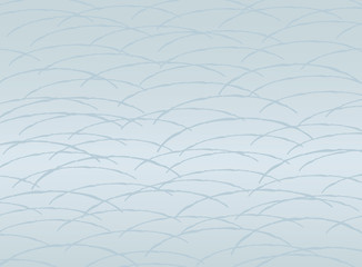 Japanese traditional  grass pattern vector background