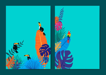 Tropical design space set © Rawpixel.com