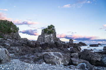 どこかの海岸線 -和歌山-