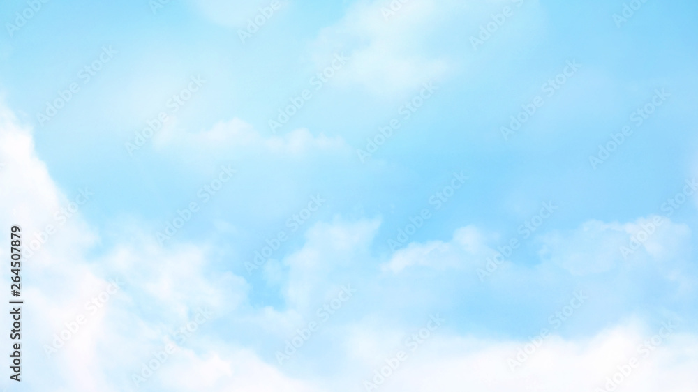 Poster abstract blurred beautiful soft cloud background with a pastel multicolored gradient with bokeh conc