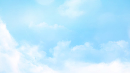 Abstract blurred beautiful soft cloud background with a pastel multicolored gradient with bokeh concept for wedding card design or presentation