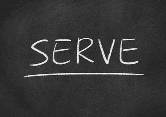 serve
