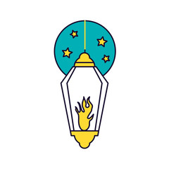 Ramadan Kareem lamp hanging