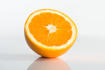 orange isolated on white background