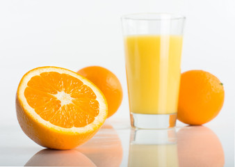 glass of orange juice